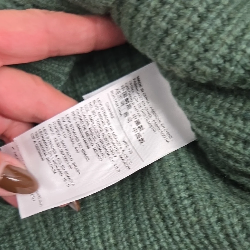 Levi's Forest Green Crewneck Sweater - Picture 7 of 11
